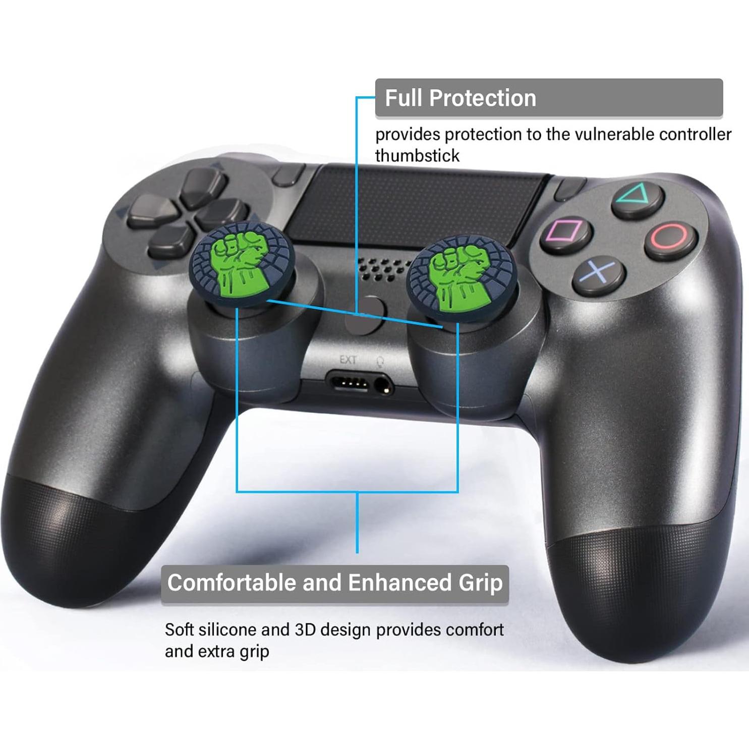 Empuñaduras de Pulgar Silicona Antideslizante PS5/PS4/Xbox