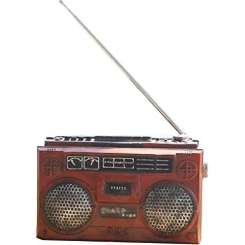 Adorno de Radio Vintage koTTIYA 18x7x11.2 cm Decoración