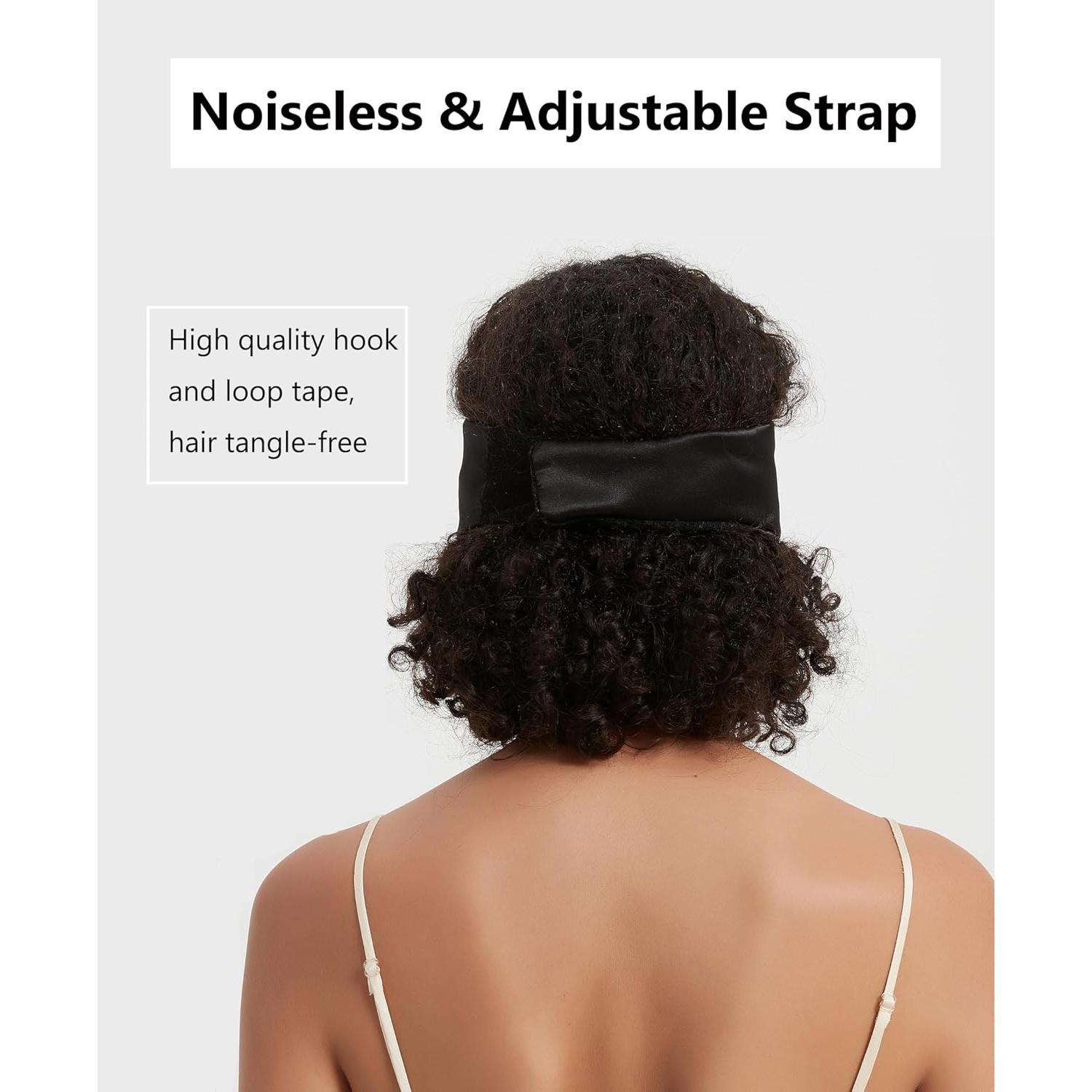 Máscara de Ojos de Seda Alaska Bear EM001-85, Cinta Ancha