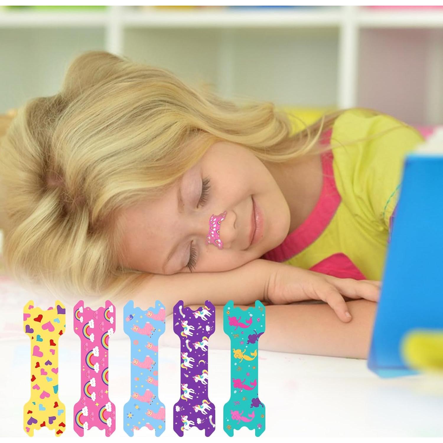 30 Tiras Nasales para Niños Stranthother Anti-Ronquidos 5.5x1.7cm