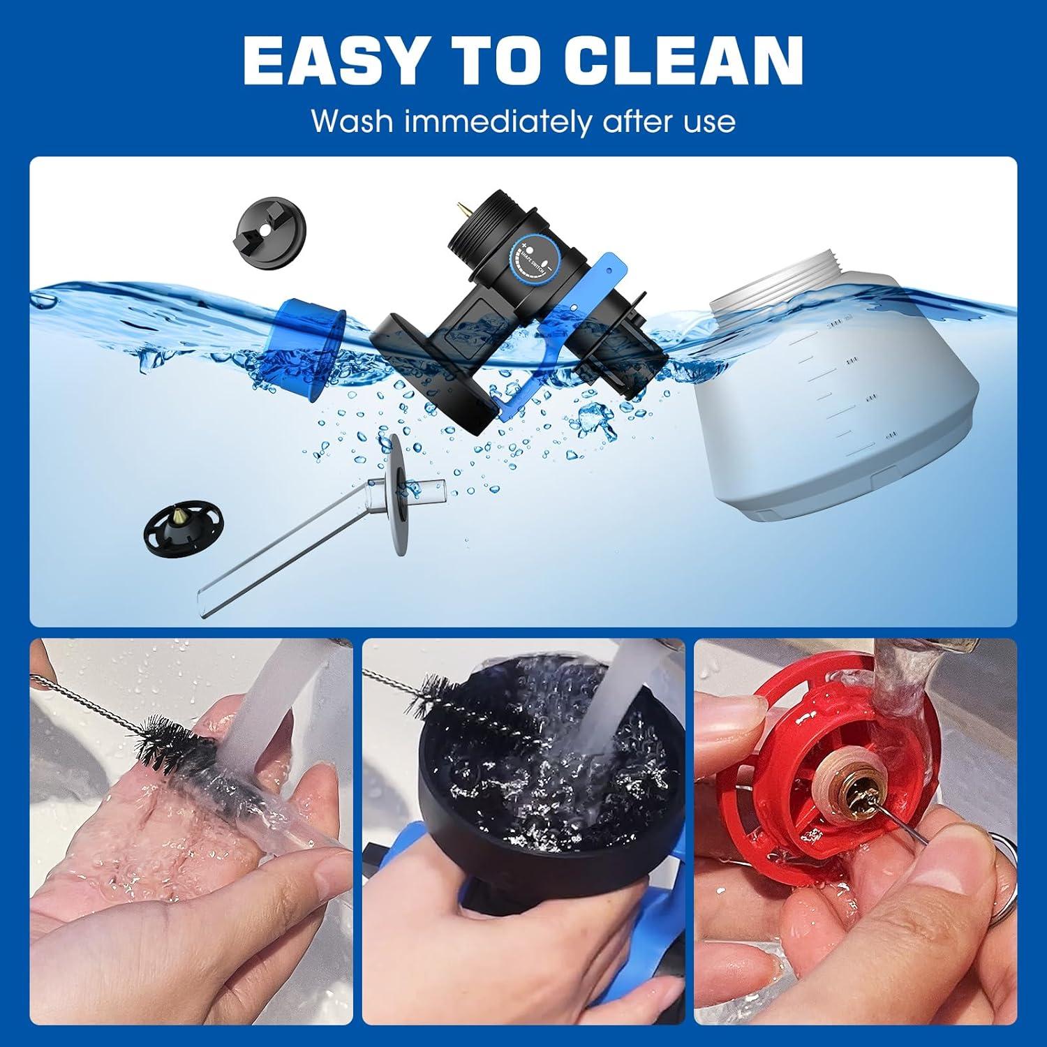 Pulverizador de Pintura Eléctrico MXMZHXU 700W 1000ml 5 Boquillas