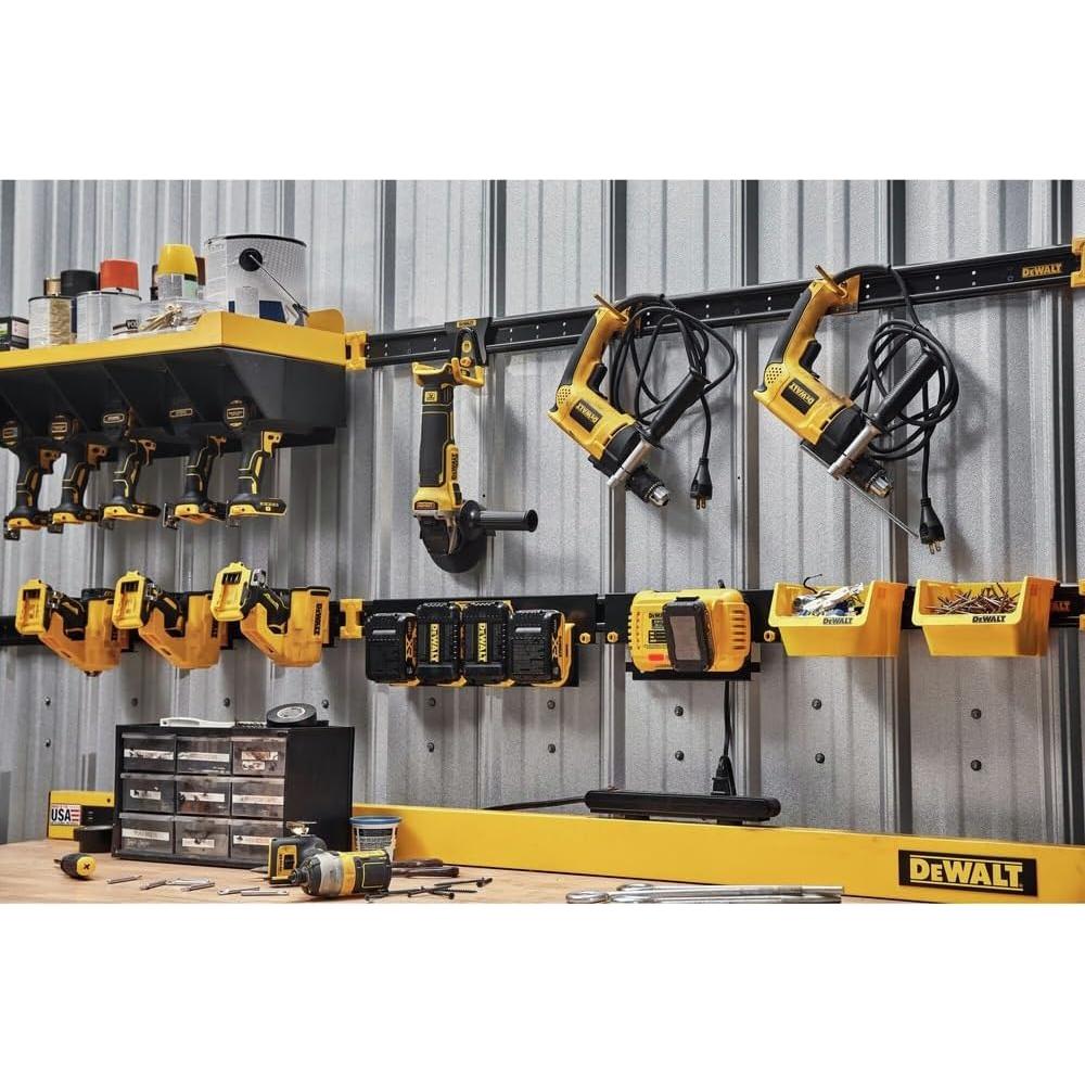 DEWALT Power Tool Organizer, 10-Piece Garage and Workshop Storage, Part of the DEWALT Storage System Lineup (DWST82825)