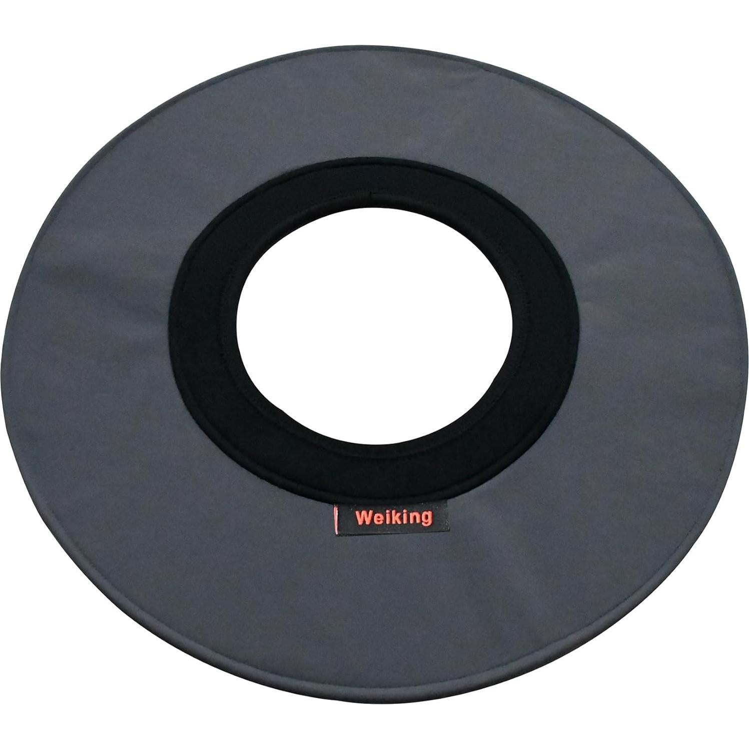 Sombrero de Sol Weiking para Casco de Escalada - Gris Negro