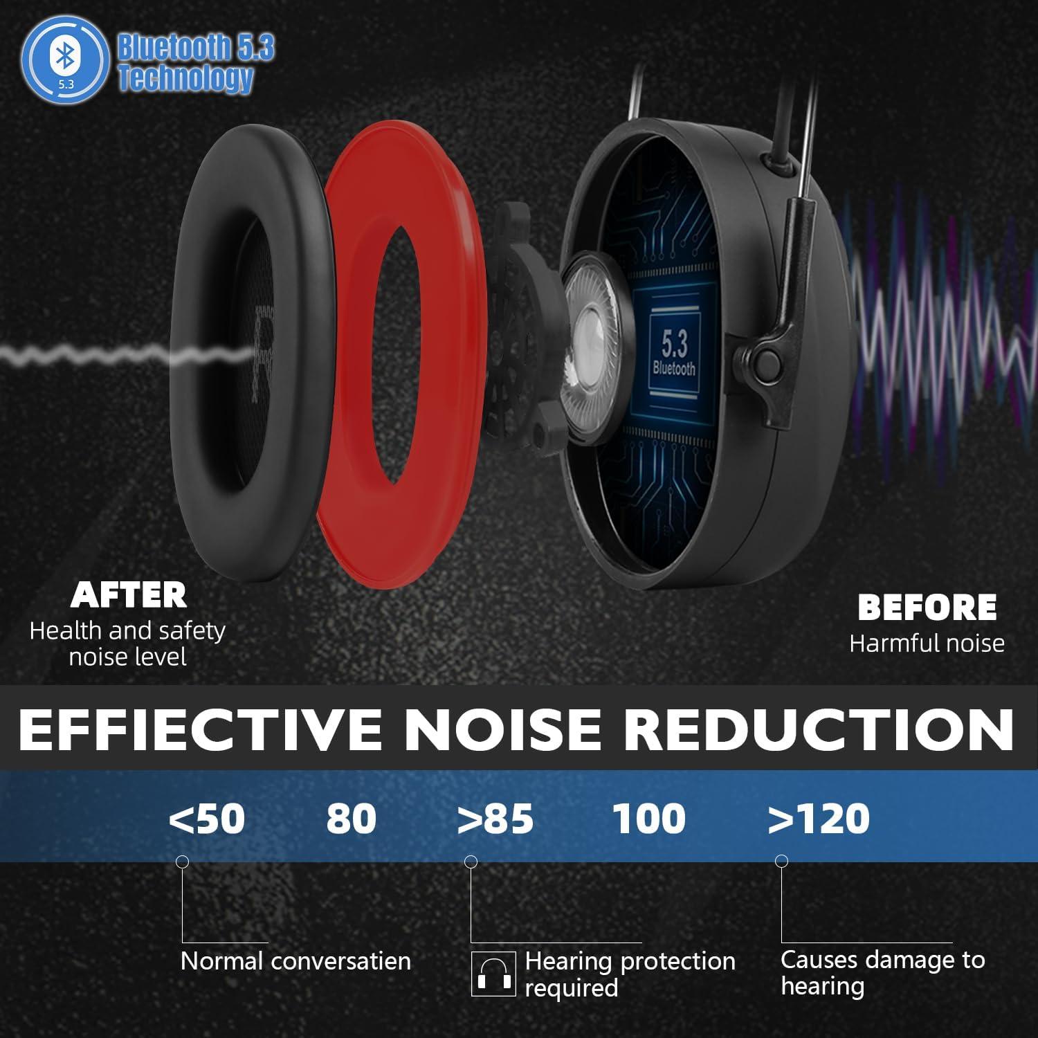 Auriculares Bluetooth UM ULTRAMAXX con micrófono NRR 27 dB