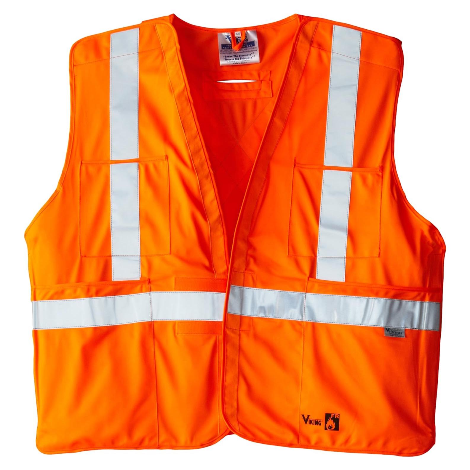 Chaleco de Seguridad Viking FR Naranja Clase 2 Reflectante