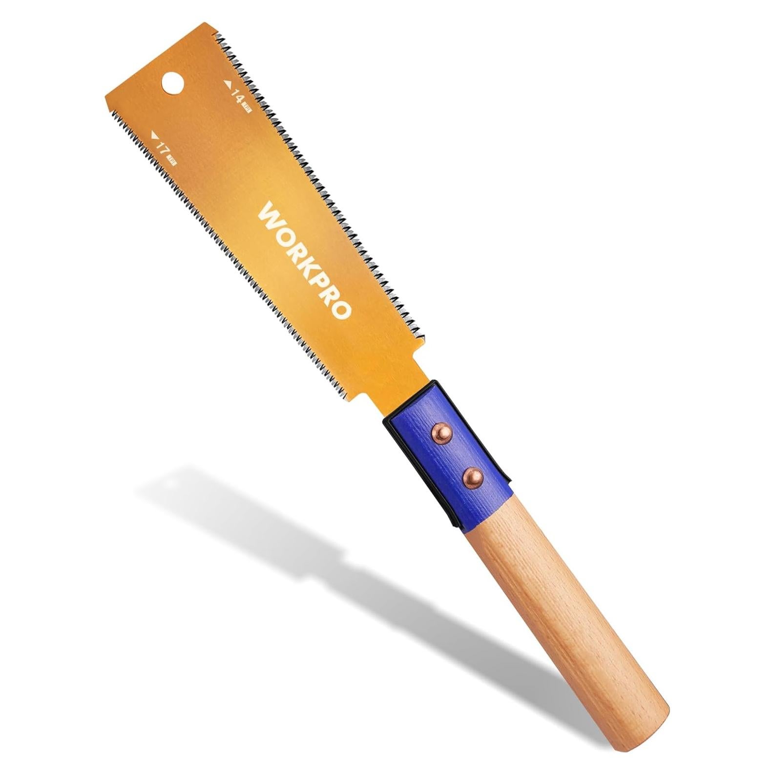 Sierra de Tirar Japonesa WORKPRO 15 cm Doble Filo SK5