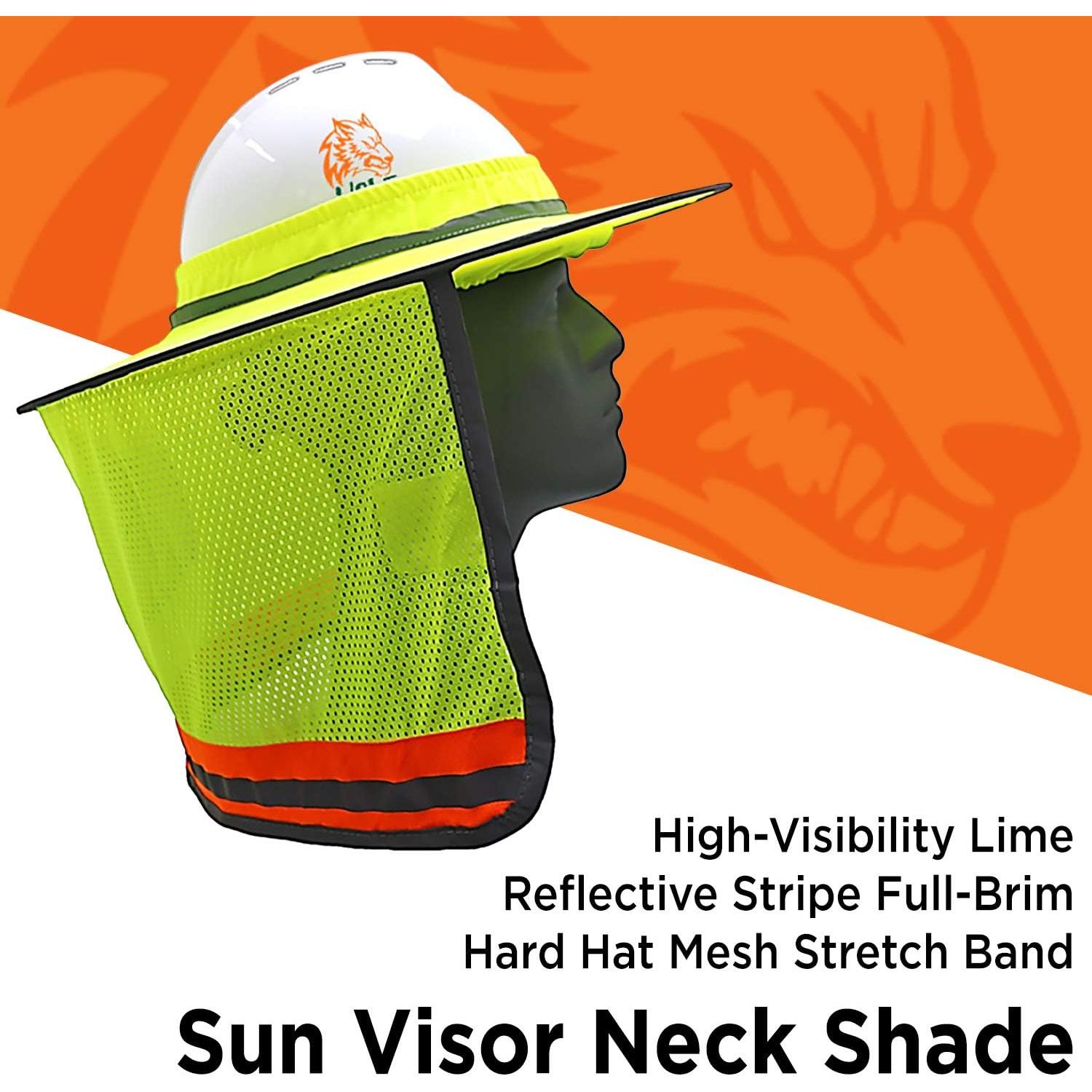 Sombrero de Seguridad WOLF Industrial Reflectante Naranja