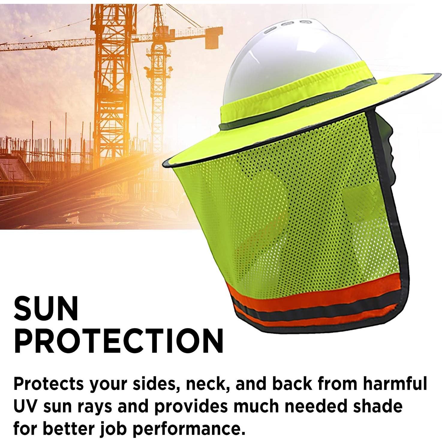 Sombrero de Seguridad WOLF Industrial Reflectante Naranja