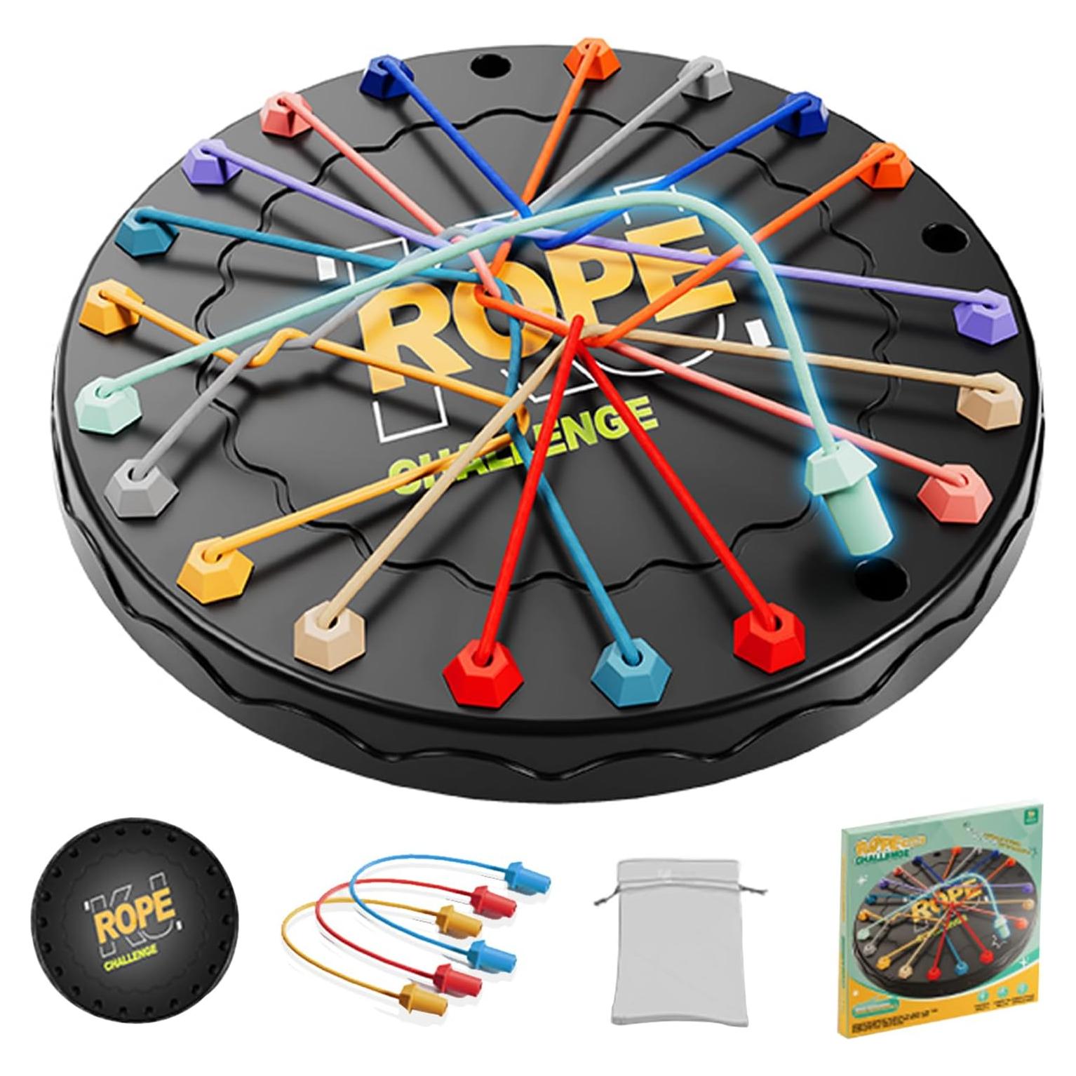 Juego de Rompecabezas de Cuerda Lartoys - Desenredo Familiar