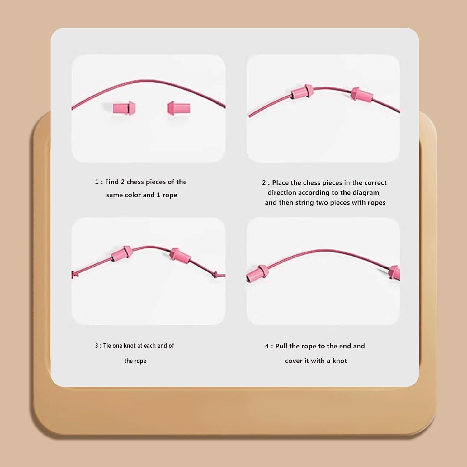 Juego de Rompecabezas de Cuerda Lartoys - Desenredo Familiar