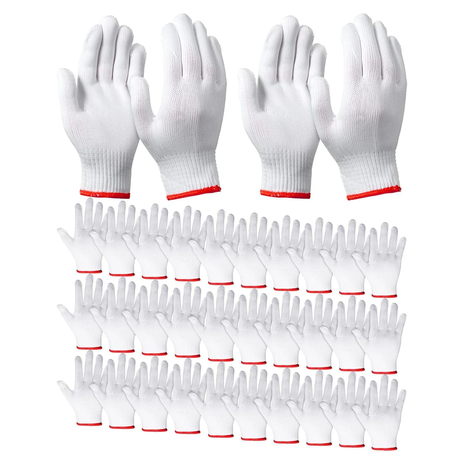 Guantes de Trabajo SATINIOR 36 Pares Algodón Unisex