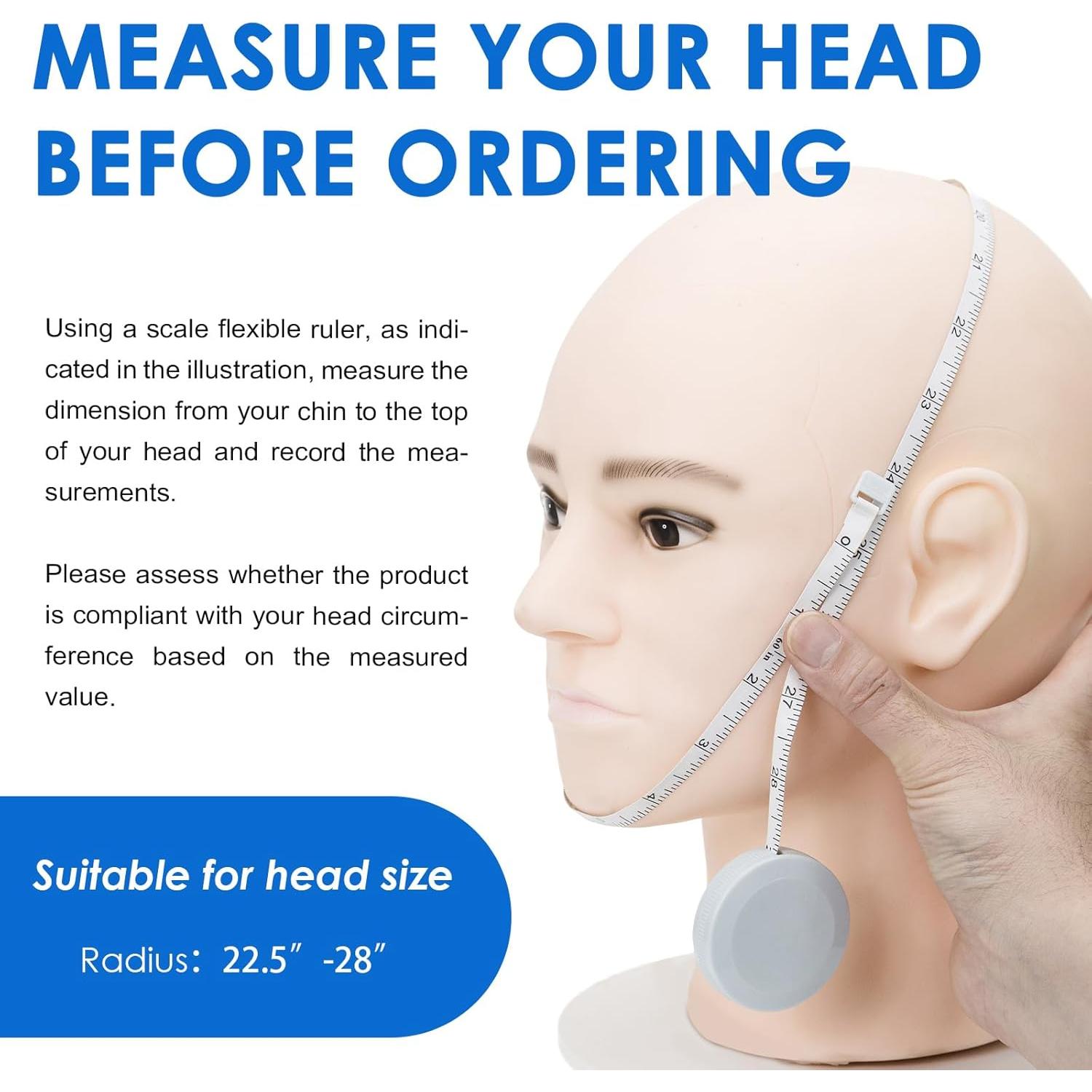 Correa para Barbilla Forzacx CPAP Antironquido Negro 2 Piezas