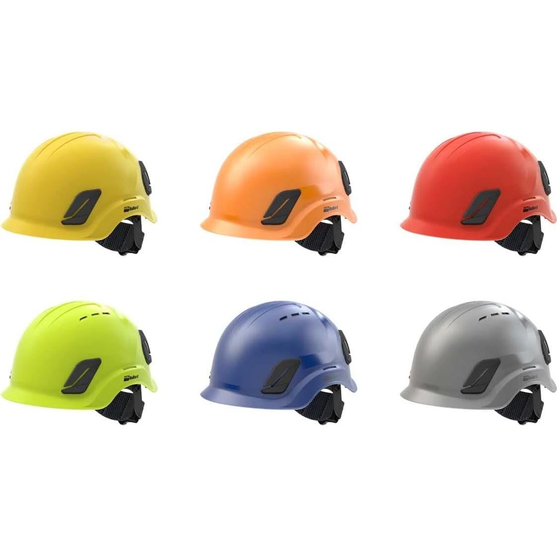 Casco de Seguridad Bullard CEN10 Ventilado Rojo con Correa