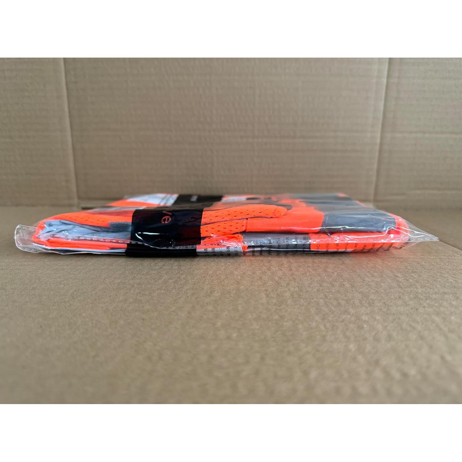 Chaleco Reflectante Salzmann Malla Naranja Multi-Bolsillo