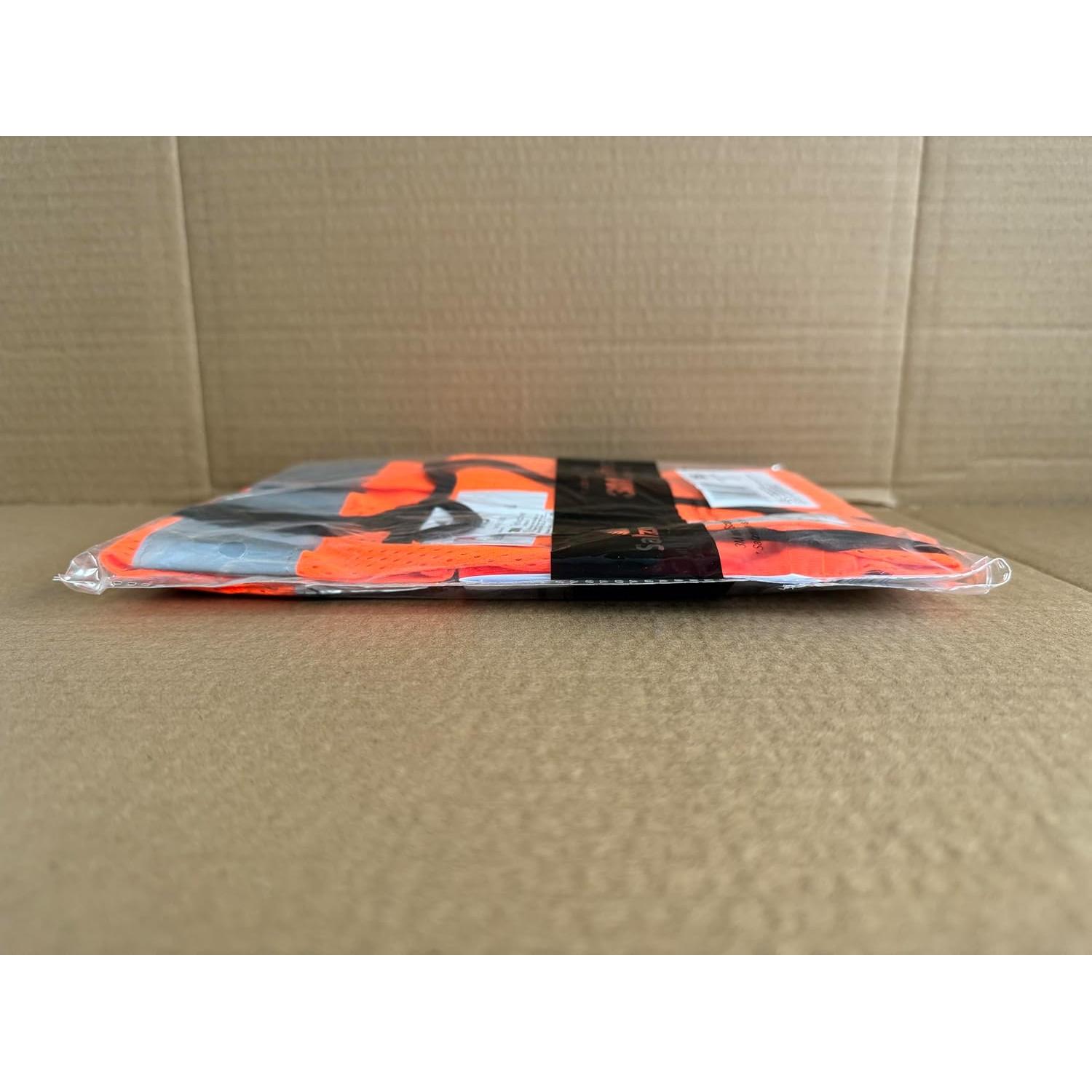 Chaleco Reflectante Salzmann Malla Naranja Multi-Bolsillo