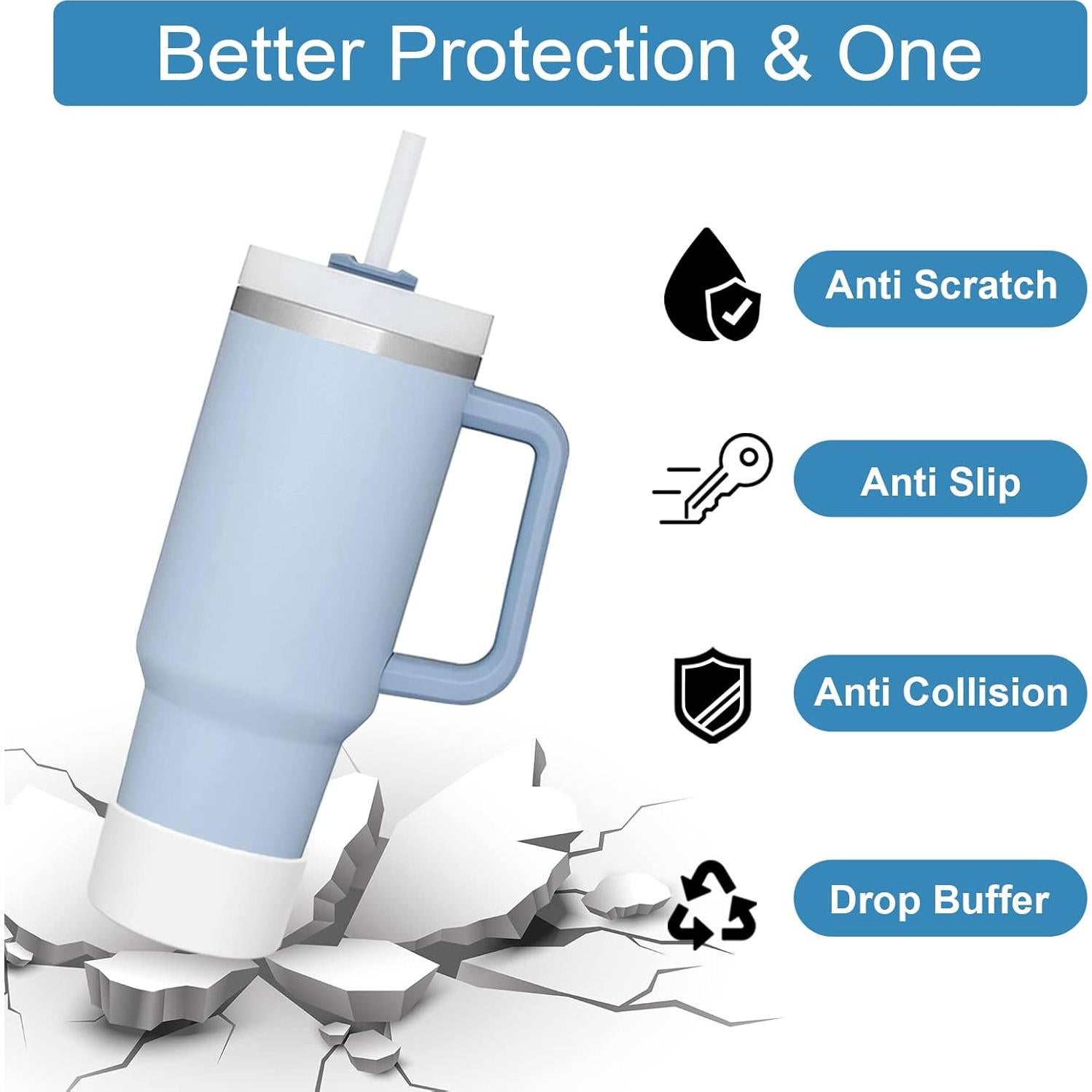 Manga Protectora de Silicona Beonsky para Botellas Stanley 40oz