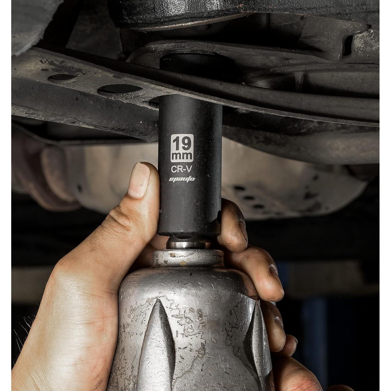 Conjunto de Enchufes de Impacto Profundo EPAuto 11 Piezas 10-24 mm