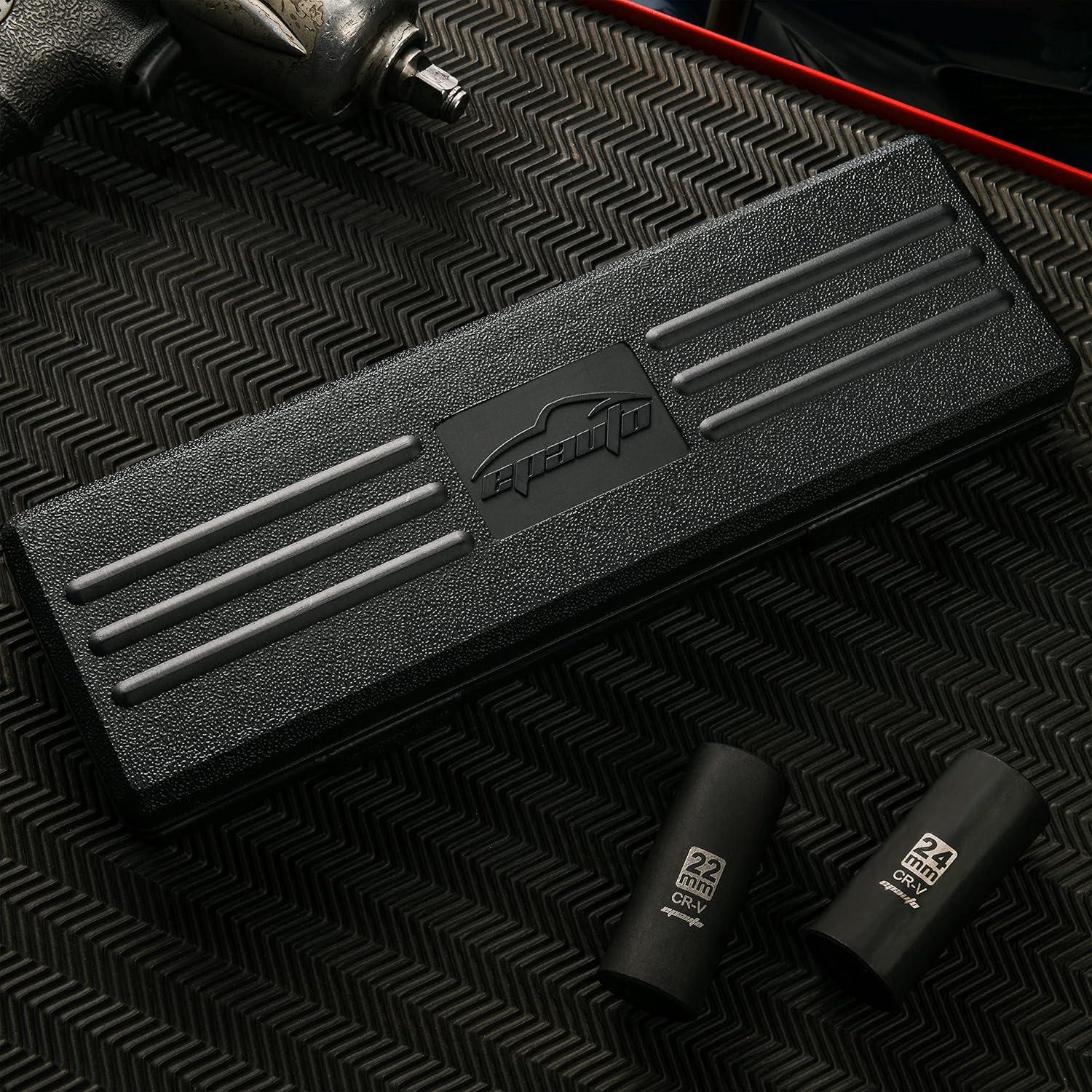 Conjunto de Enchufes de Impacto Profundo EPAuto 11 Piezas 10-24 mm