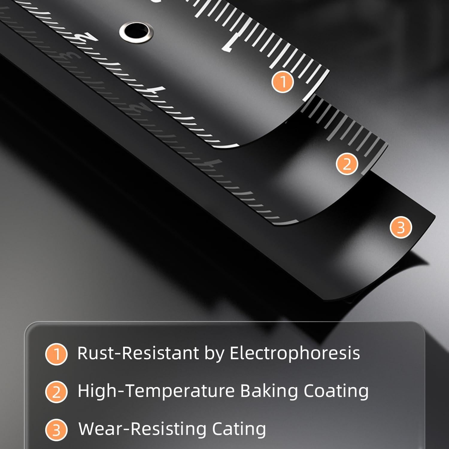 Cinta Métrica Retráctil Deli 3m Fácil Lectura Diseño Minimalista