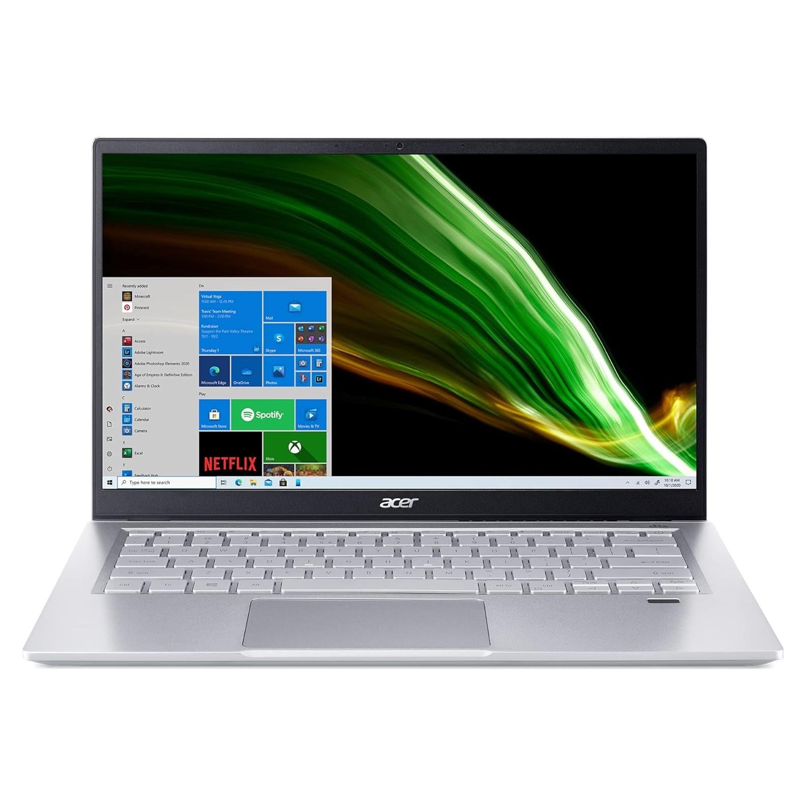 Laptop Acer Swift 3 14" Intel i5 8GB RAM 1TB SSD Plata
