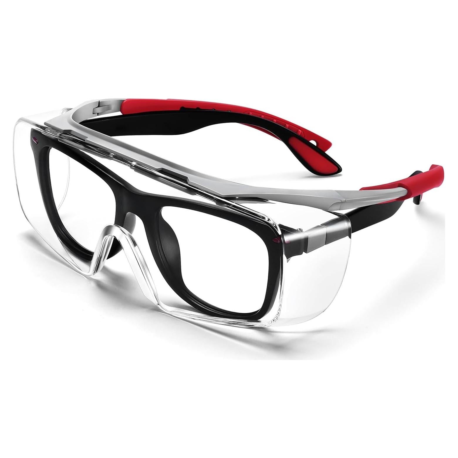 Gafas de Seguridad sobre Gafas Lente Clara TR90 Ajustables