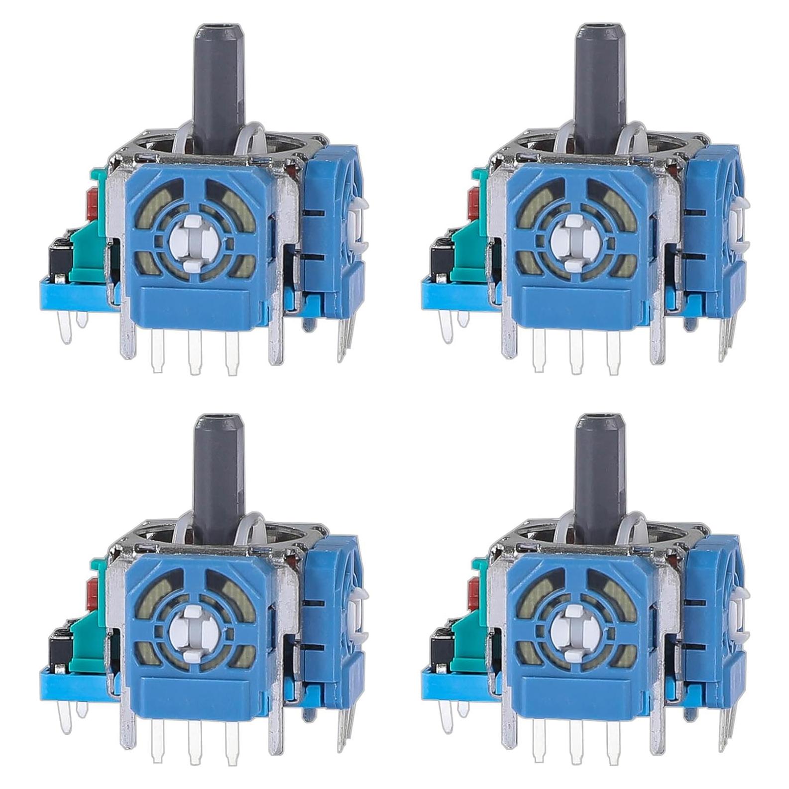 4 Joysticks Analógicos 3D Reemplazo para Controlador PS5 IKPEK
