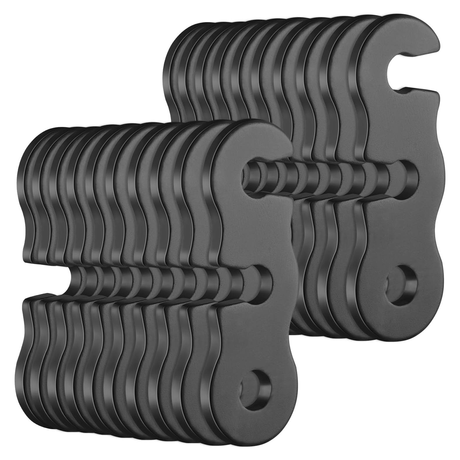 Ajustadores de Cuerda de Aluminio SATINIOR - 20 Piezas