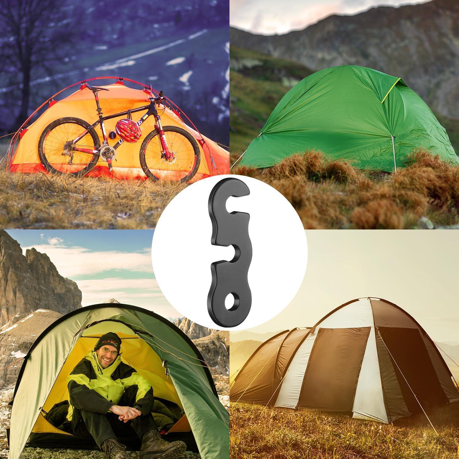 Ajustadores de Cuerda de Aluminio SATINIOR - 20 Piezas