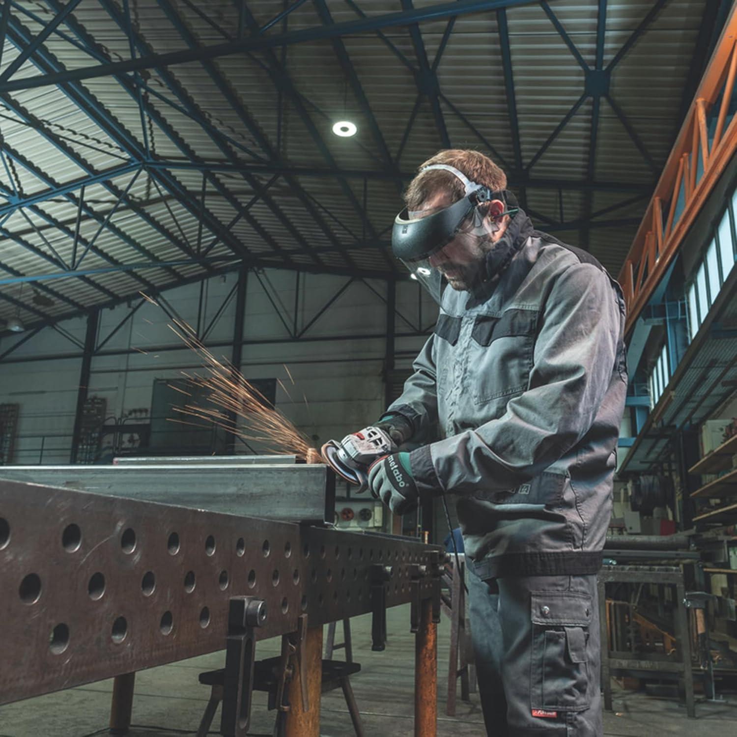 Amoladora Angular Metabo 1100W 11,000 RPM Verde 4.5"