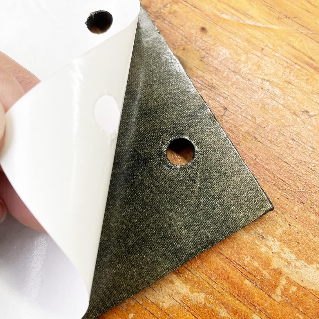 Paquete de 2 Almohadillas de Goma Adiyer para Lijadora 4510