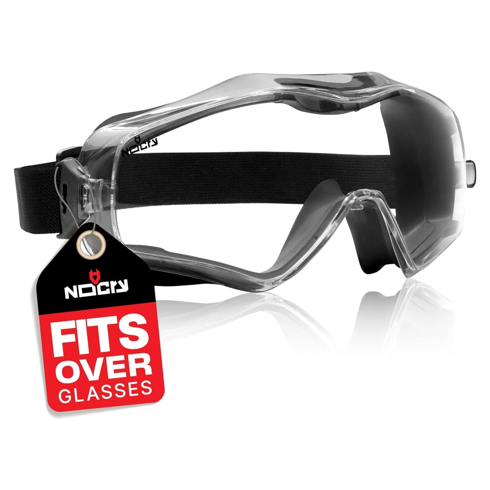 Gafas de Seguridad NoCry sobre Gafas - Resistencia UV y Antiempañante