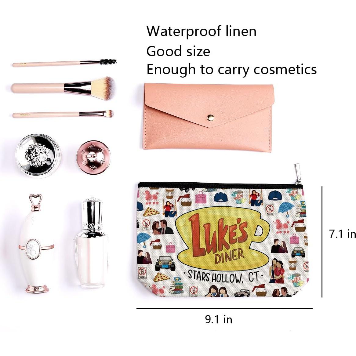 Bolsa de Maquillaje LONGXIN Impermeable 22.86x17.78 cm