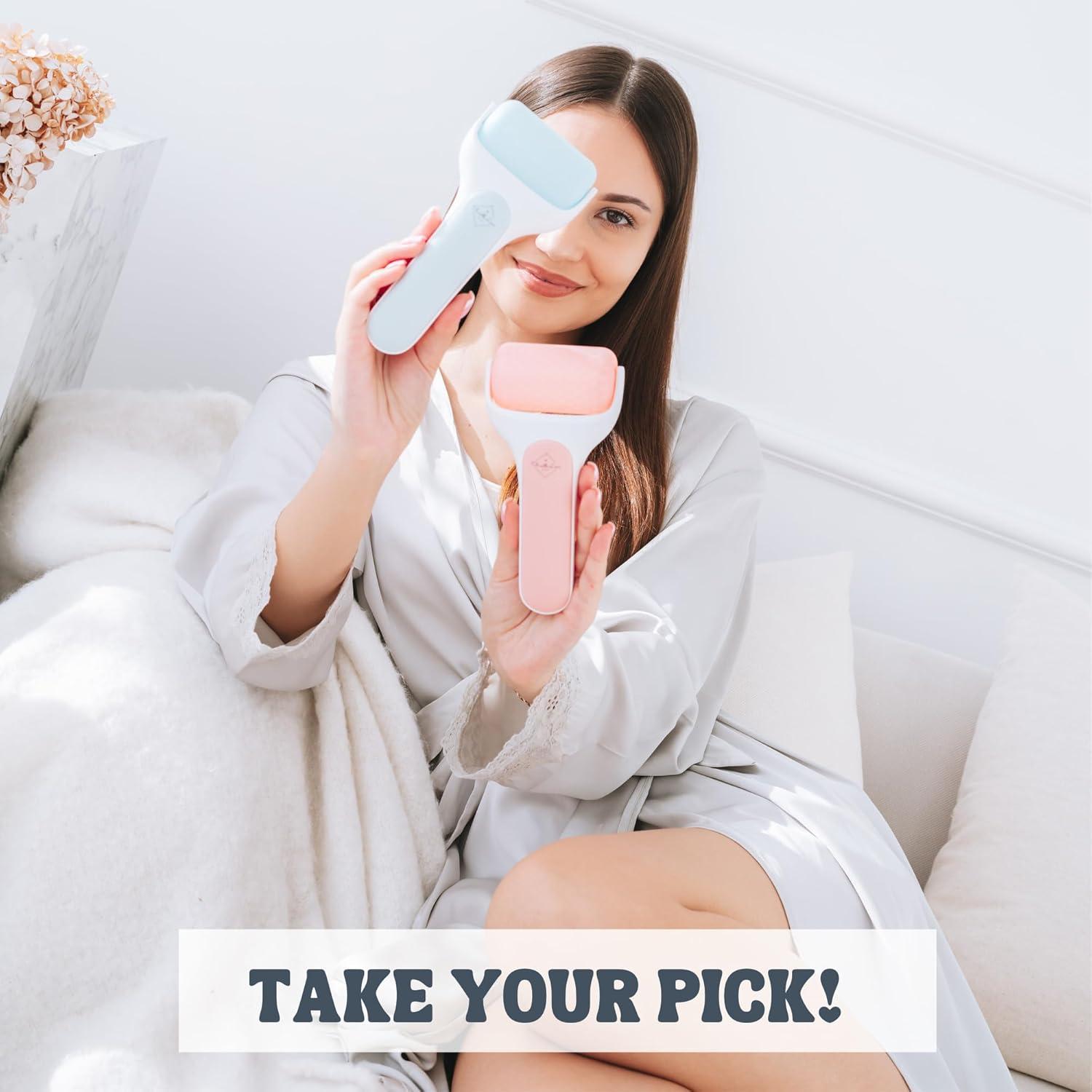 Rodillo de Hielo Facial Premium Eli con Amor - Alivio y Masaje