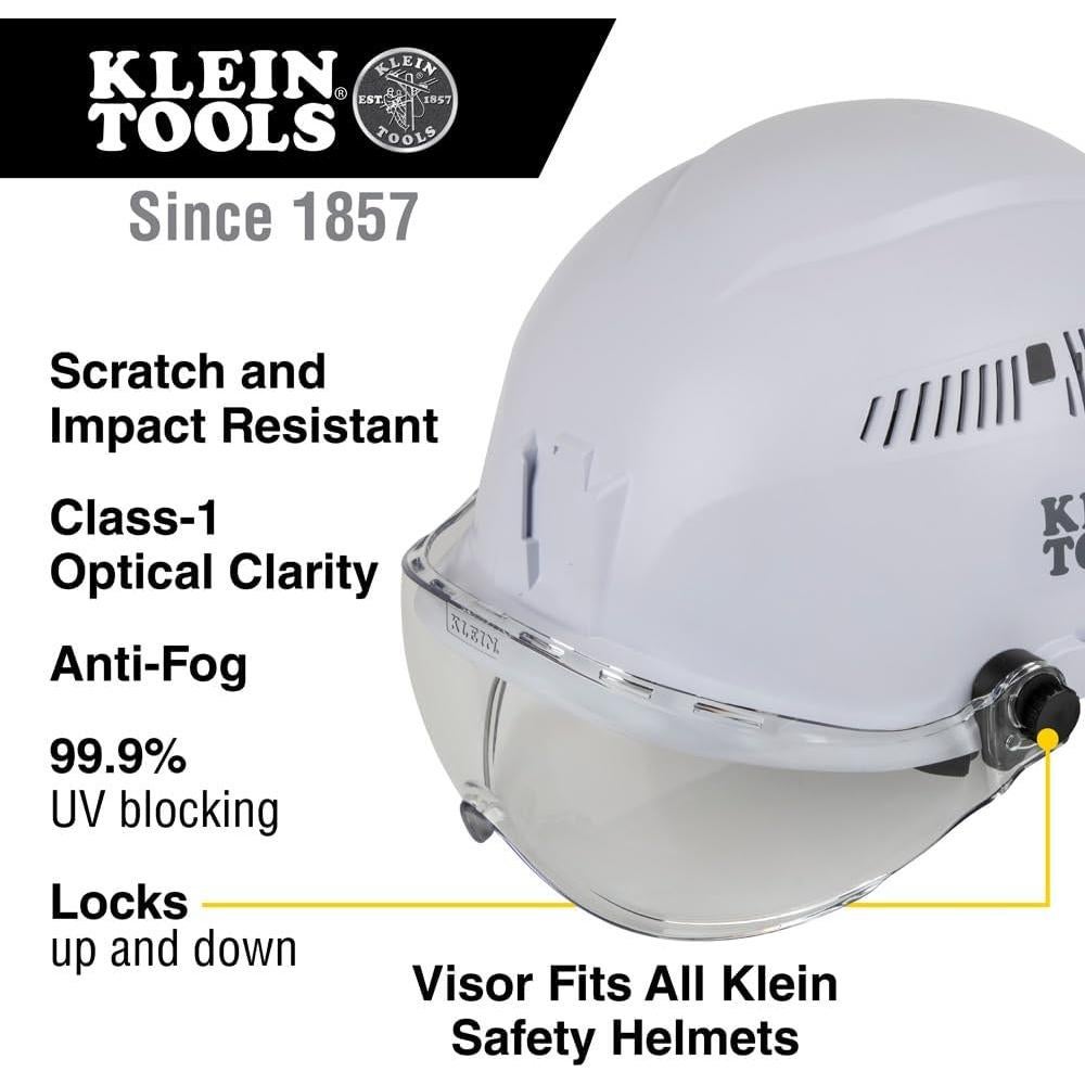 Visera Clara Klein Tools VISORCLR para Casco de Seguridad