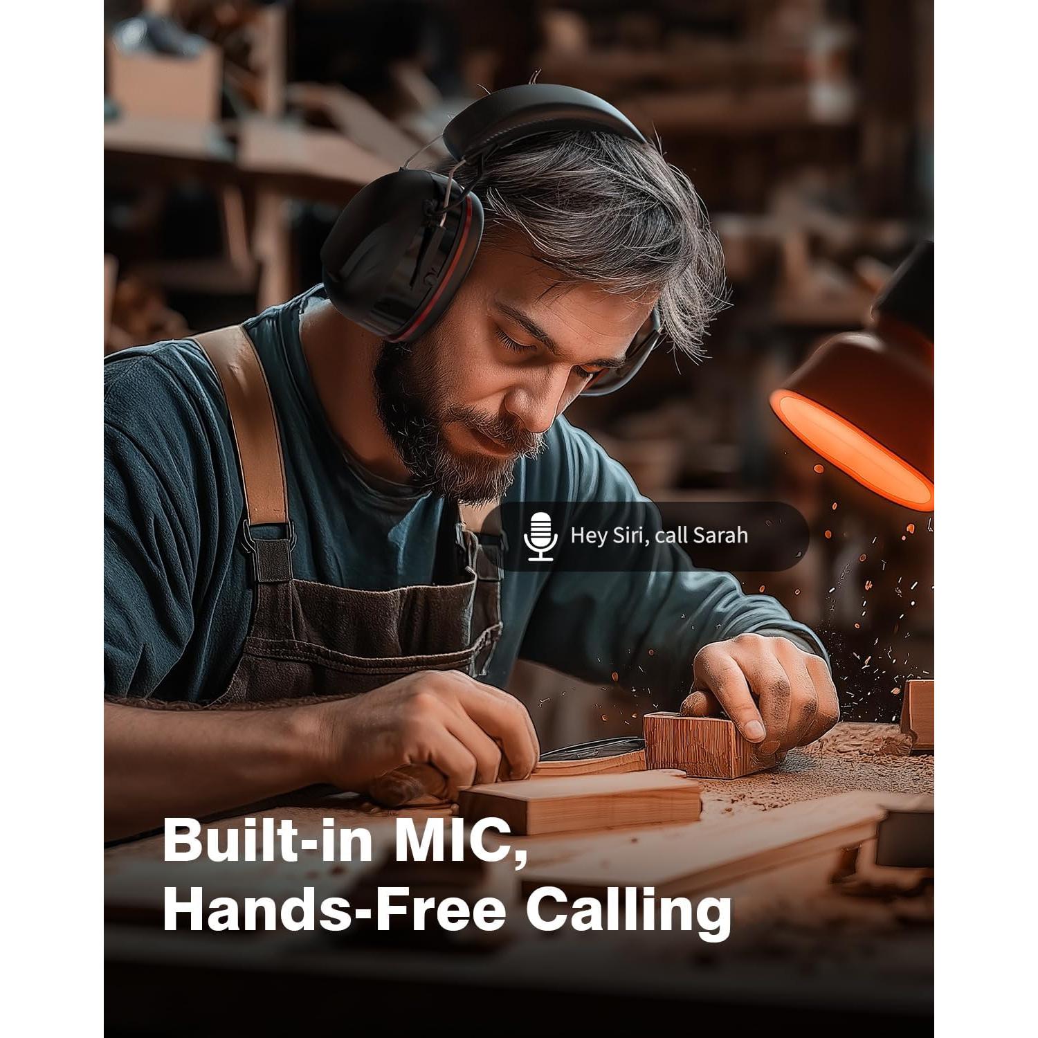 Auriculares Bluetooth 5.4 AC136 con 120H de Batería y 30dB SNR