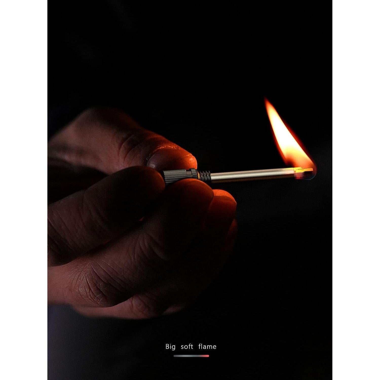 Encendedor Permanente VVAY Bronce a Prueba de Agua 10cm