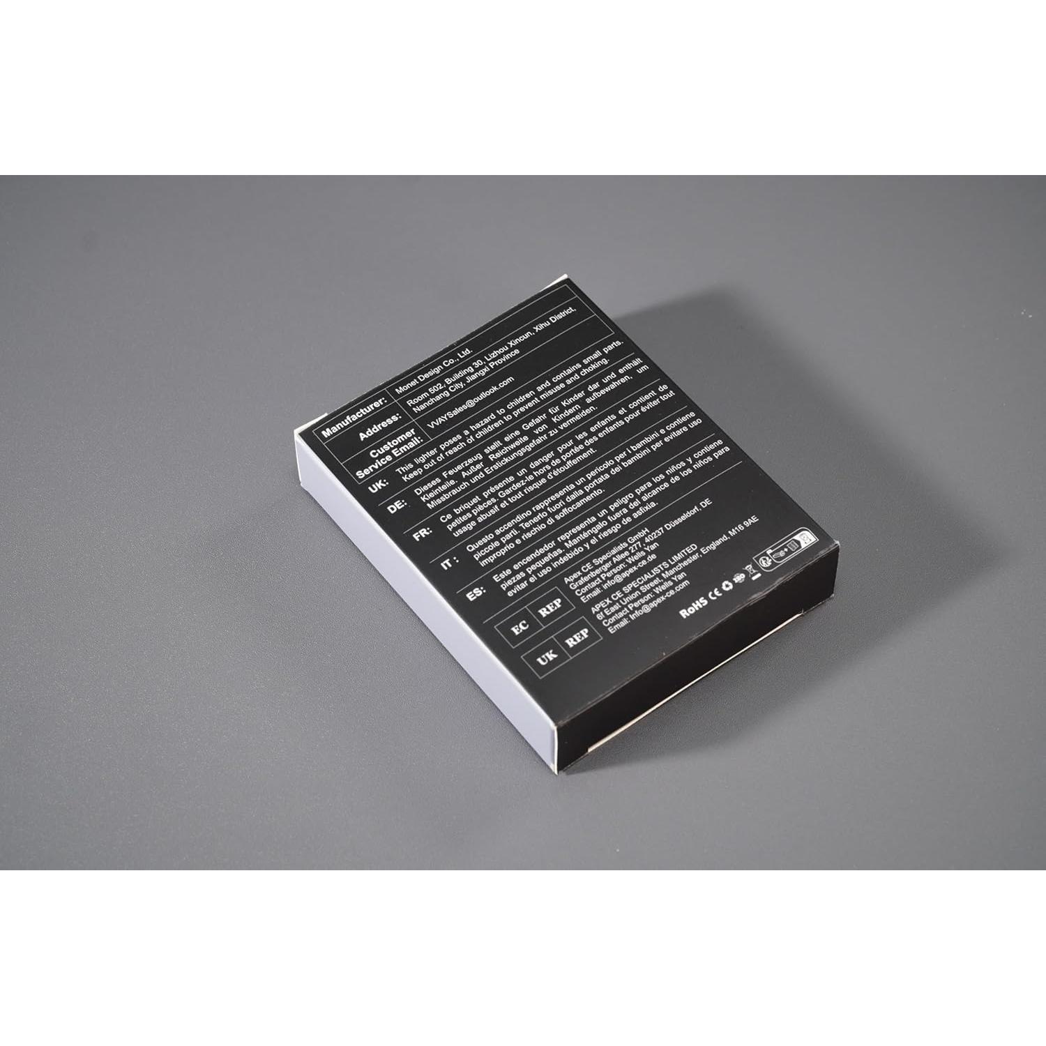 Encendedor Permanente VVAY Bronce a Prueba de Agua 10cm