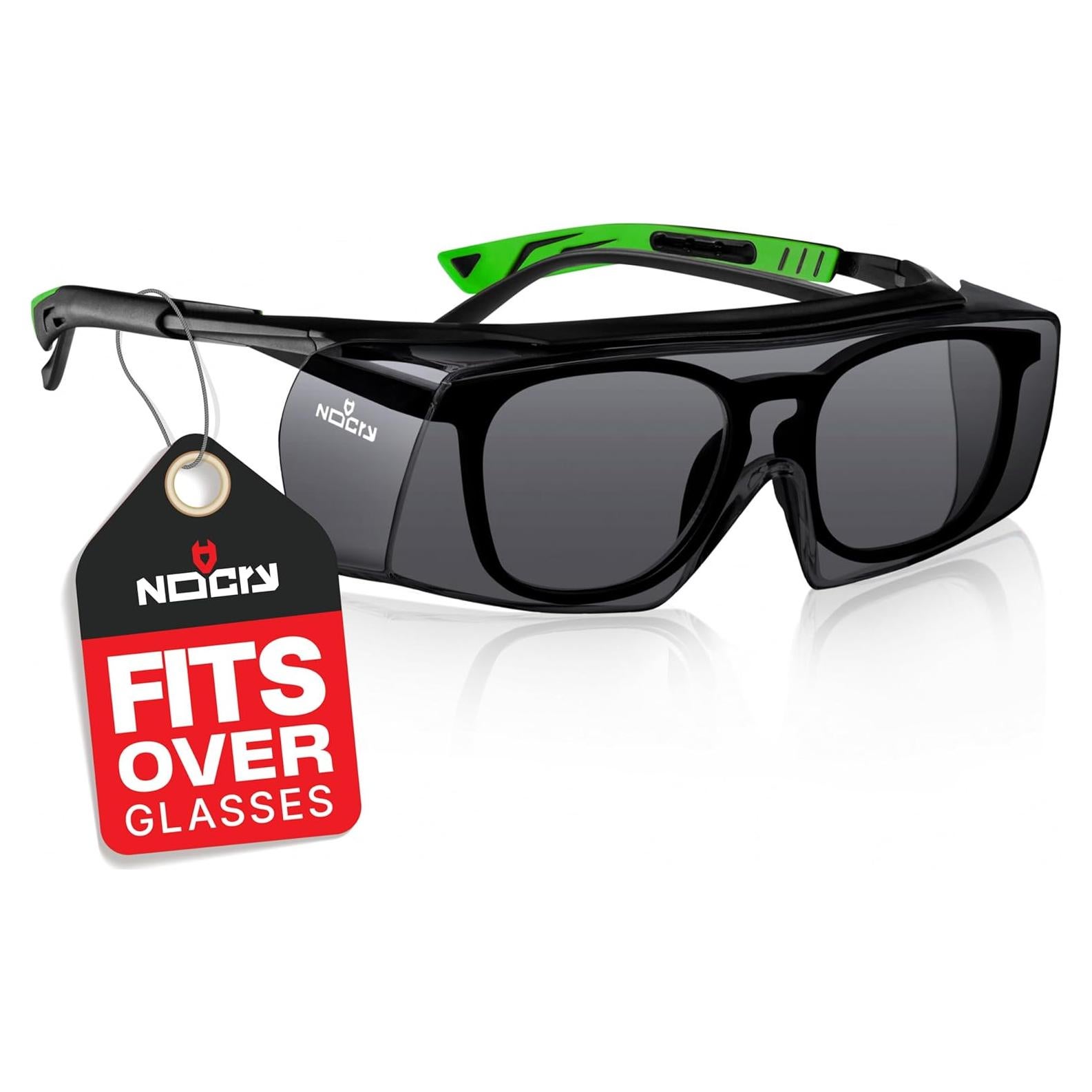 Gafas de Seguridad NoCry Tinteadas UV400 Sobre Gafas
