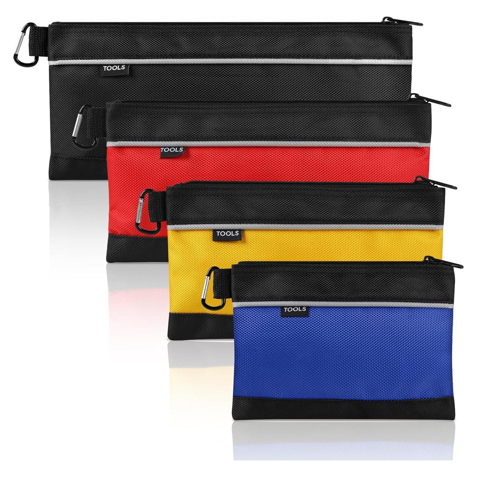 Paquete de 4 Bolsas de Herramientas COIDEA Impermeables