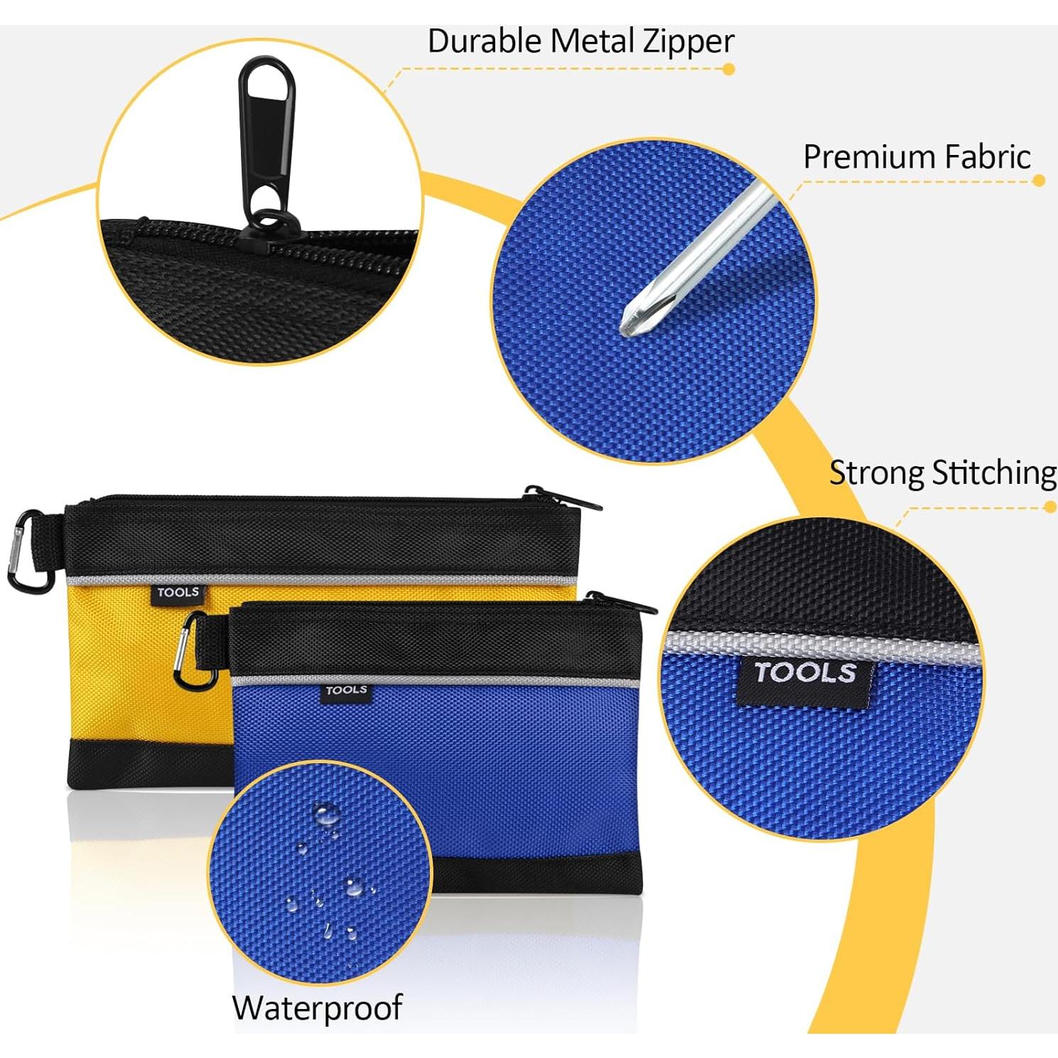 Paquete de 4 Bolsas de Herramientas COIDEA Impermeables