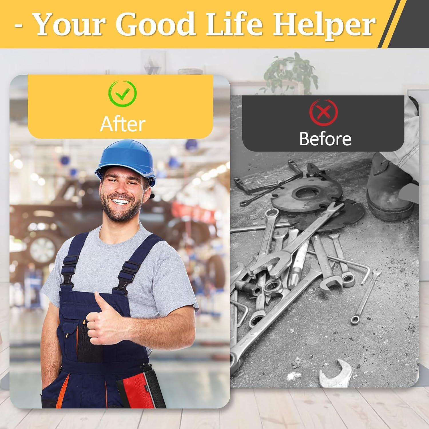 Paquete de 4 Bolsas de Herramientas COIDEA Impermeables