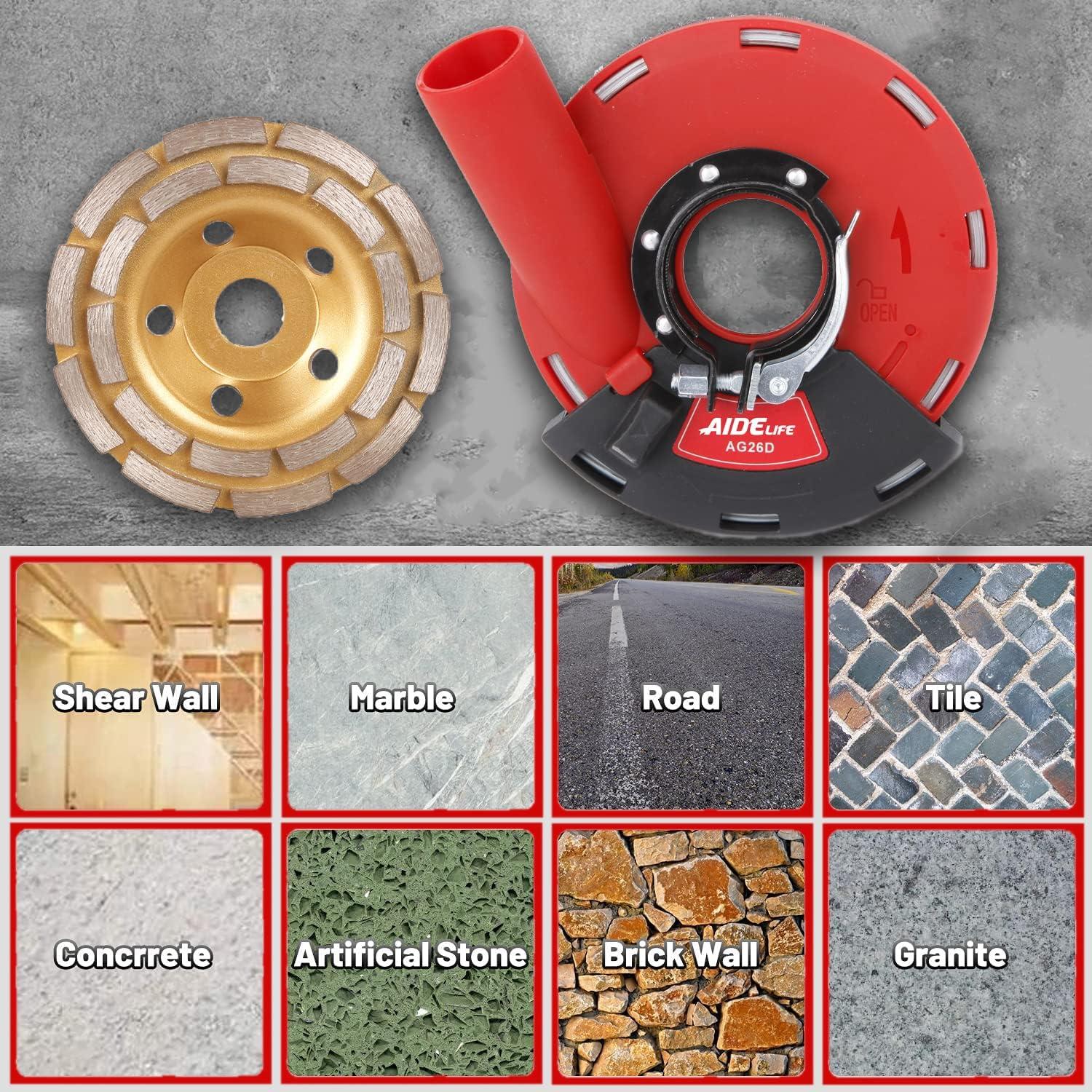 Cubierta de Polvo Aidelife para Amoladoras 115mm/125mm