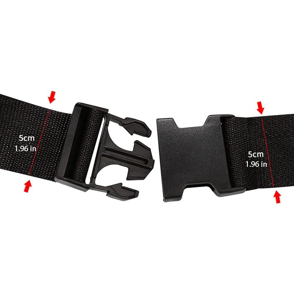 Bolsa de herramientas Lsazaff con 8 bolsillos naranja