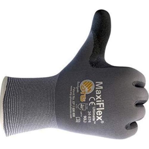 Guantes de Trabajo MaxiFlex 34-874 Nitrilo Mediano 12 Pares