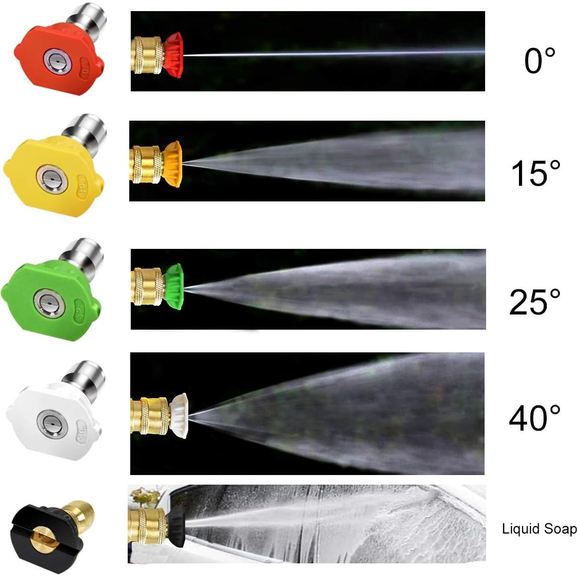 Goplus 3000PSI Electric High Pressure Washer, 2 GPM 2000W Portable Power Washer Deck Patio Cleaner with Nozzles (Blue)