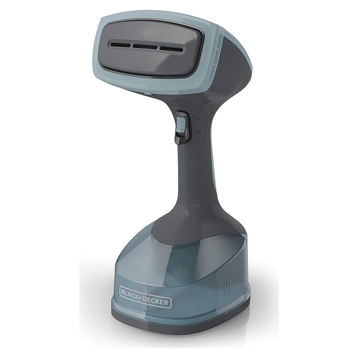 BLACK+DECKER Advanced Handheld Steamer for Clothes, Fast Wrinkle Removal, Auto Shut-Off, Attachments for Delicate Fabrics, Lint Removal, and Steaming Curtains, Upholstry (HGS200)