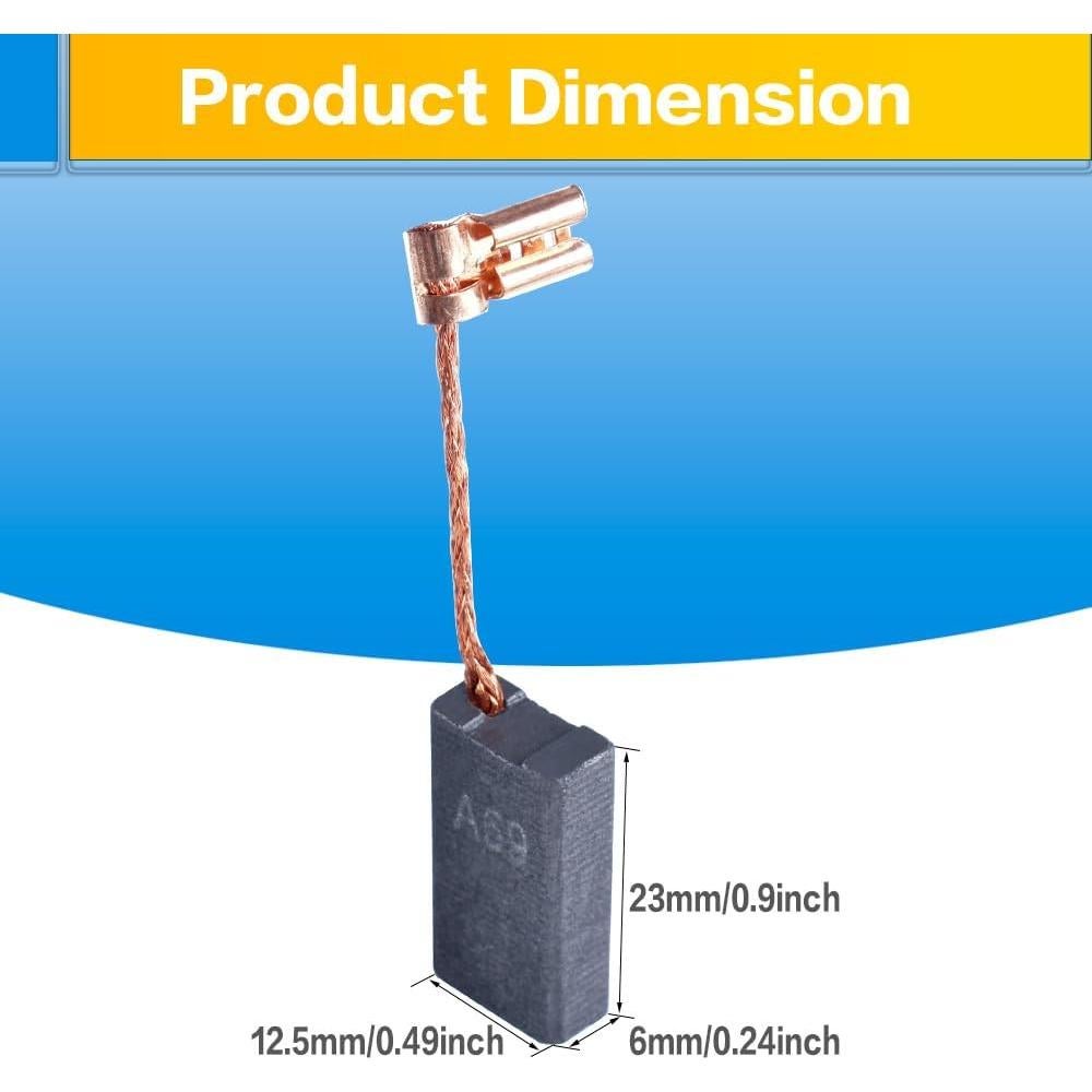 Escobillas de Carbono A69 OURUI 4Pcs para Bosch GBH