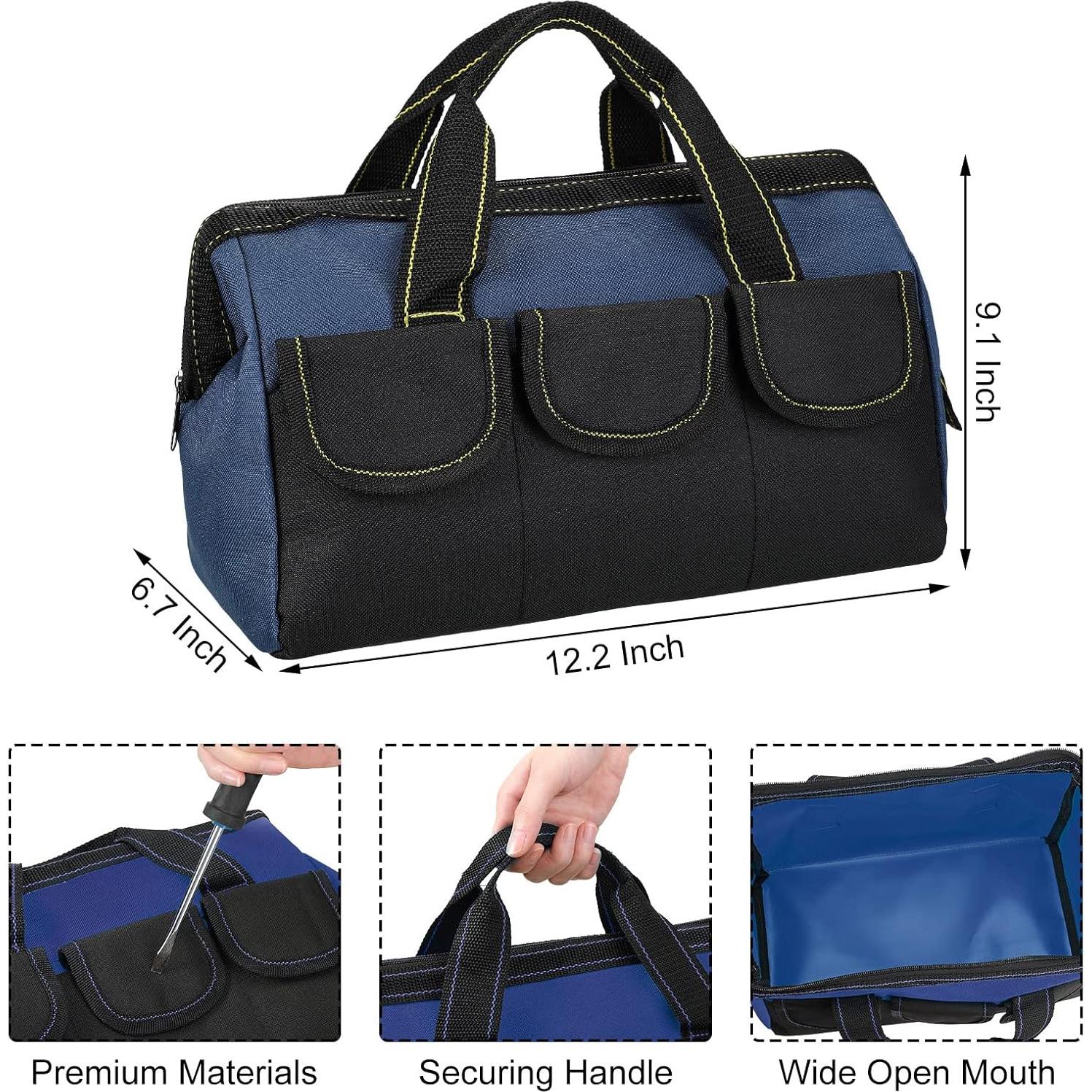 Bolsa de Herramientas Sanwuta 3 Piezas Impermeable 33 cm Azul
