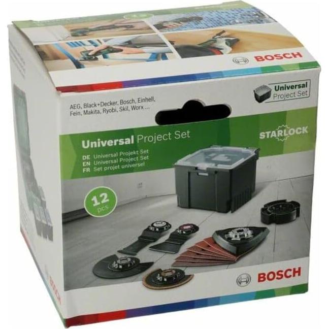 Conjunto de Accesorios Bosch Universal Project 12 Piezas