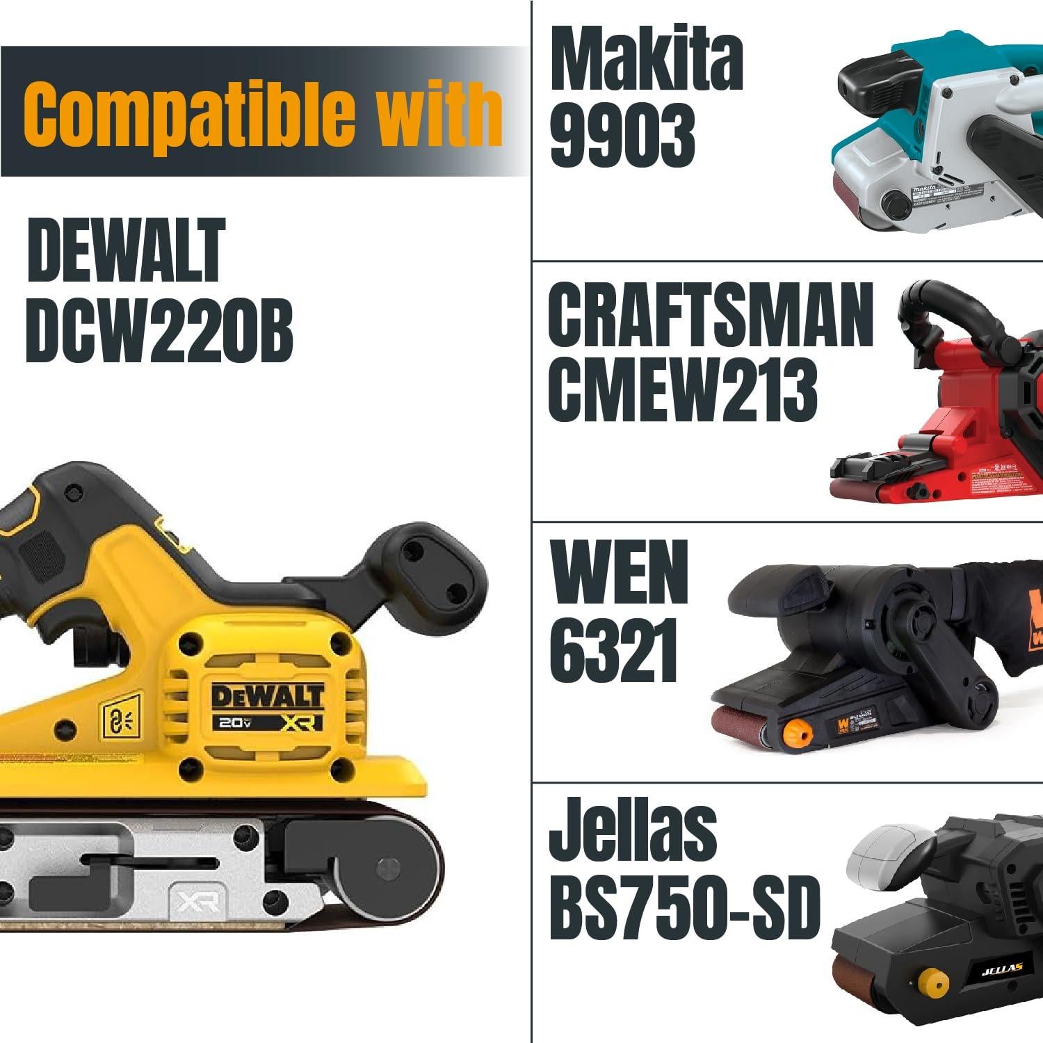 Cintas de Lijado POWERTEC 3x21" 30PK Granos 40/60/80